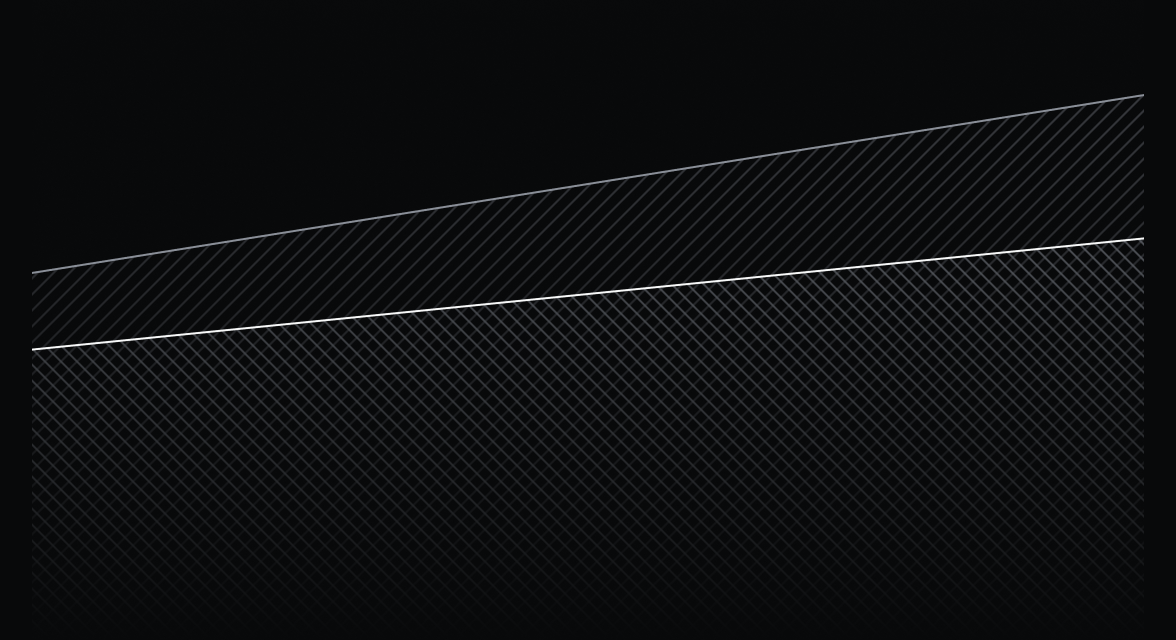An abstract image of a graph with two lines